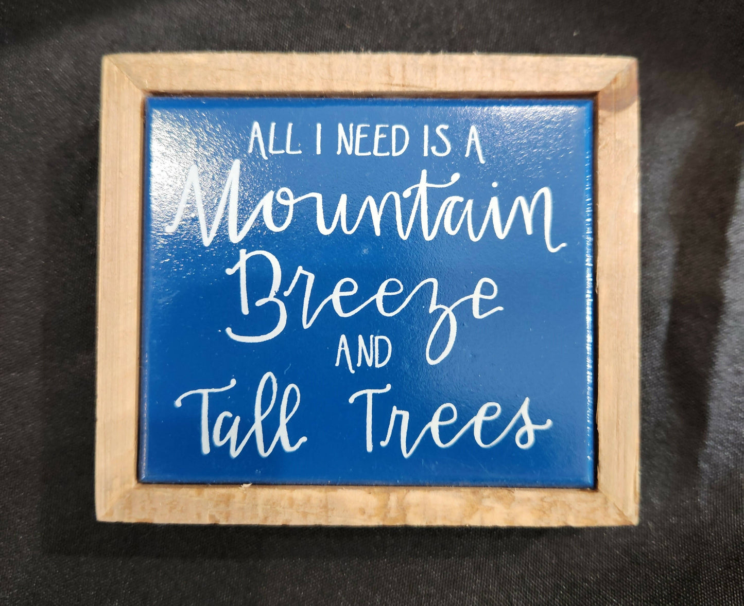 Mini Wood framed signs