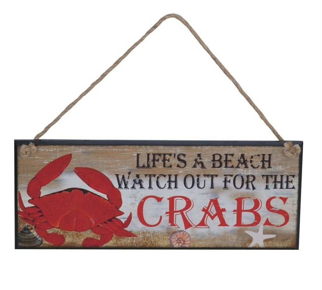 Watch out for the crabs